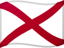 Flagge von Alabama