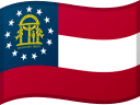 Flagge von Georgia