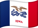 Flagge von Iowa