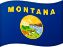 Flagge von Montana