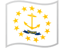 Flagge von Rhode Island