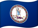 Flagge von Virginia