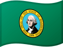 Flagge von Washington