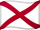 Flagge von Alabama