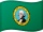 Flagge von Washington