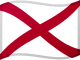 Flagge von Alabama