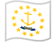 Flagge von Rhode Island