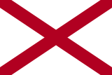 Flagge von Alabama