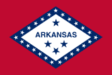 Flagge von Arkansas