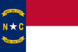 Flagge von North Carolina