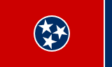 Flagge von Tennessee