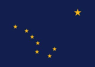 Flagge von Alaska