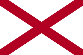 Flagge von Alabama