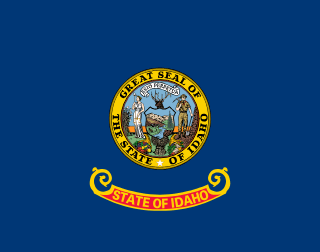 Flagge von Idaho