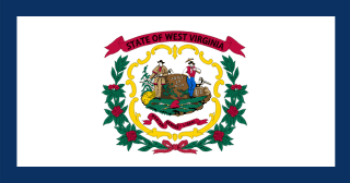 Flagge von West Virginia