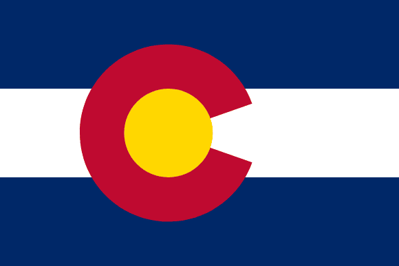 Flagge von Colorado