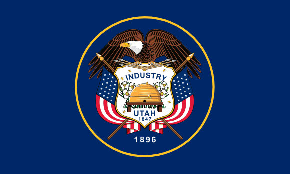 Flagge von Utah
