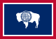 Flagge von Wyoming